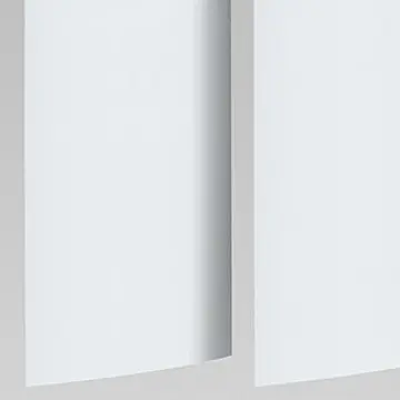 Curved PVC White
