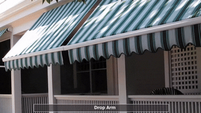Shades of Texas — Eclipse™ Drop Arm Awnings