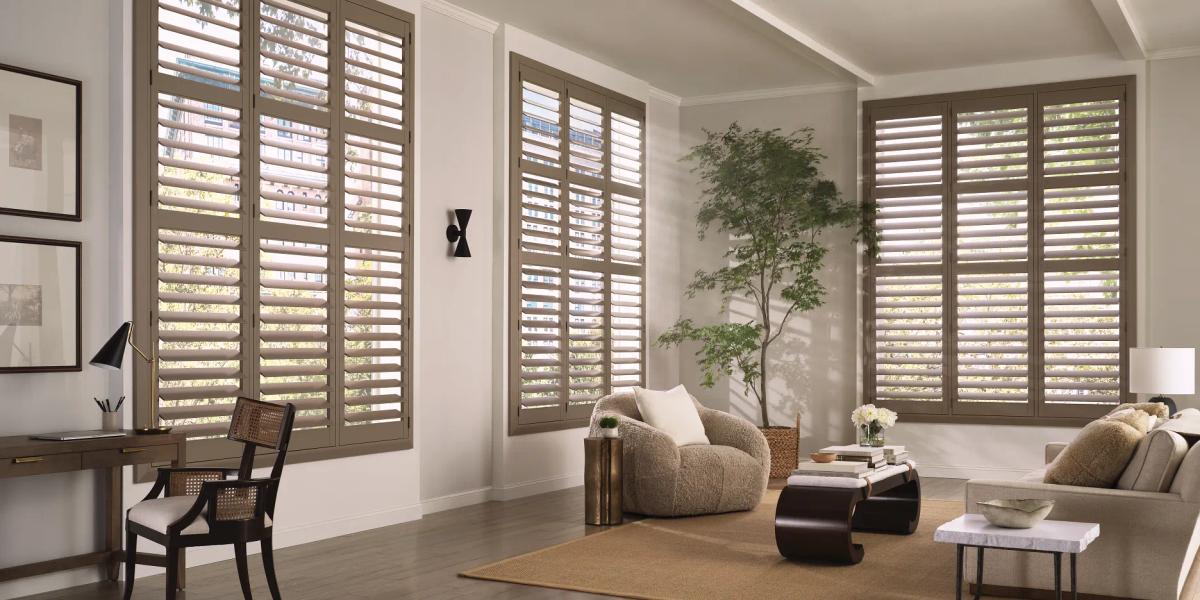 Hunter Douglas NewStyle composite plantation shutters