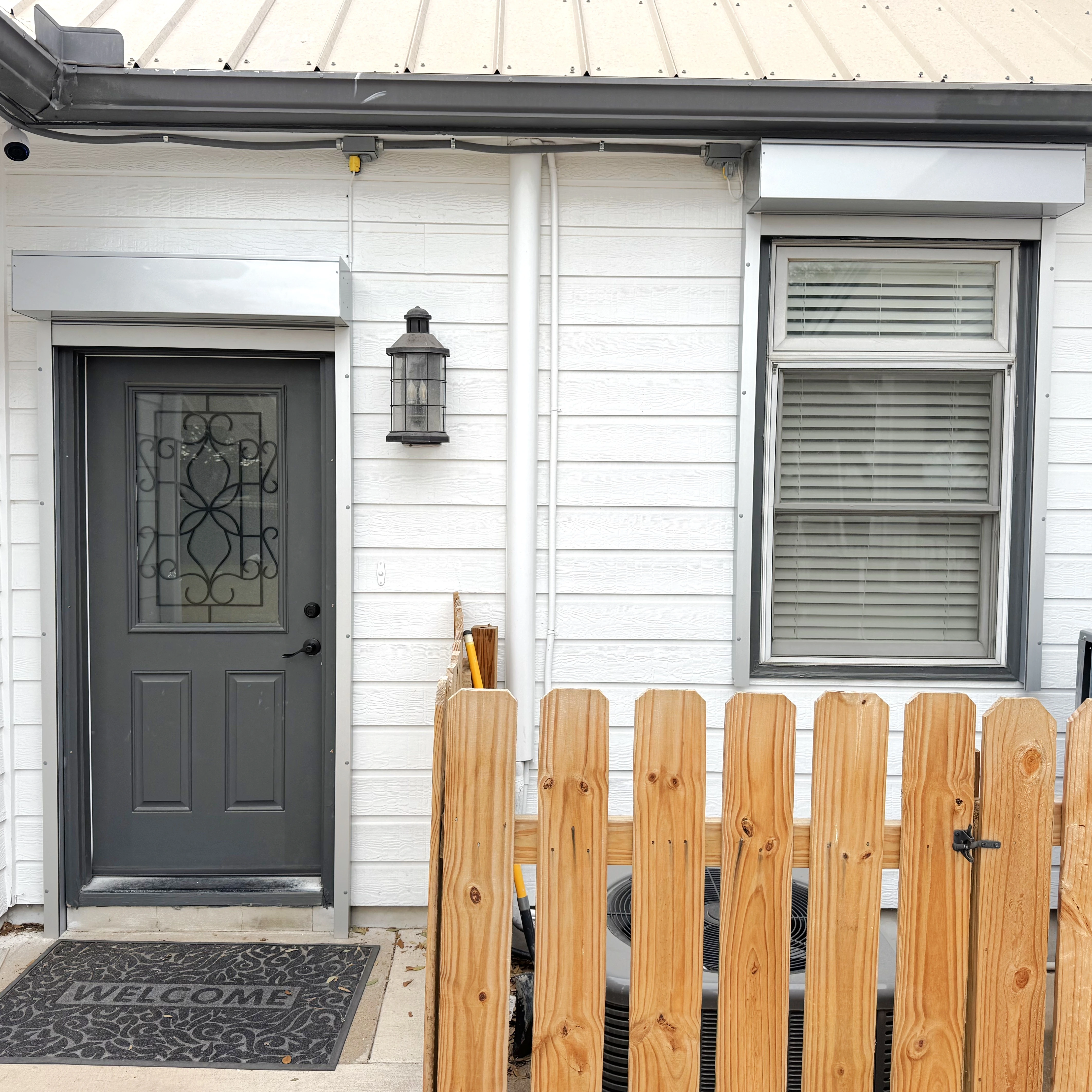 Shades of Texas security shutters - residential storm shutter installation in Bellaire
